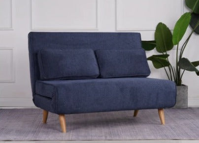 Kaylee Double Sofa Bed - Denim Blue