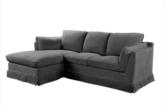 Ali Corner Group - Charcoal (LHF)