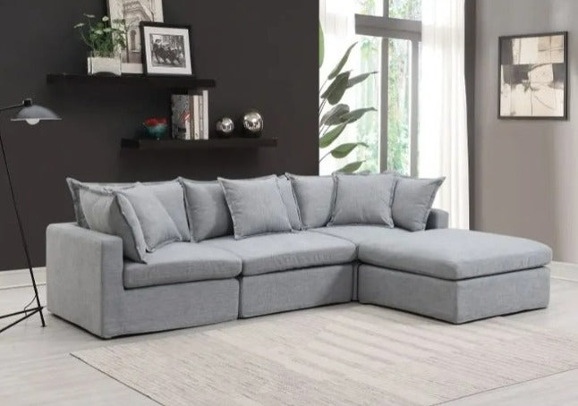 Lancaster Sectional Sofa W/End Chaise