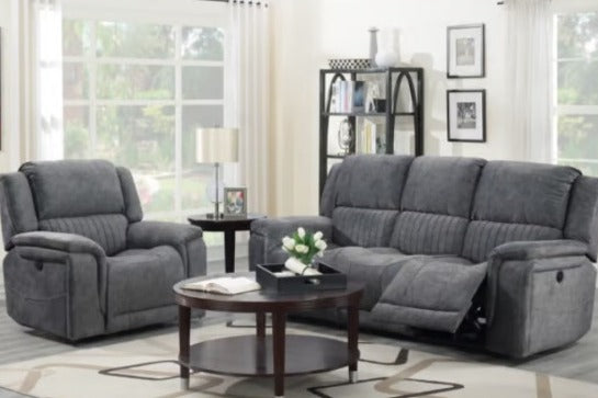 Washington Grey Sofa Set 3 + 1 + 1