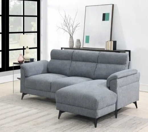 Roxy Grey(JX21) Sectional Sofa W/Chaise