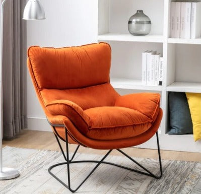 Blessington Accent Chair Rust