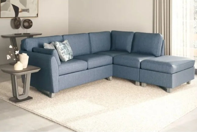 Cantrell Corner Group - Blue RHF/LHF 2 Scatter Cushions