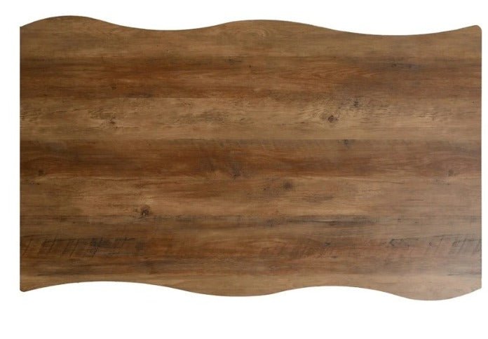 Quebec Oak Effect Wave Edge Dining Sets - Healy Furniture & Carpets