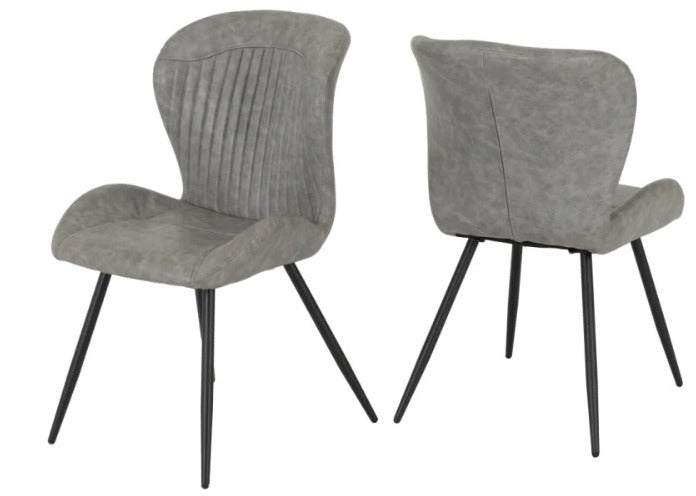 Quebec Concrete Effect Wave Edge Dining Sets - Healy Furniture & Carpets