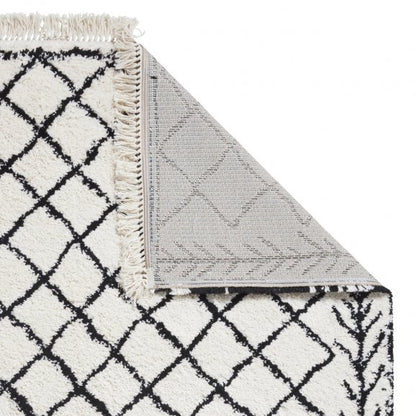 Boho 7043 White/Black - Healy Furniture & Carpets