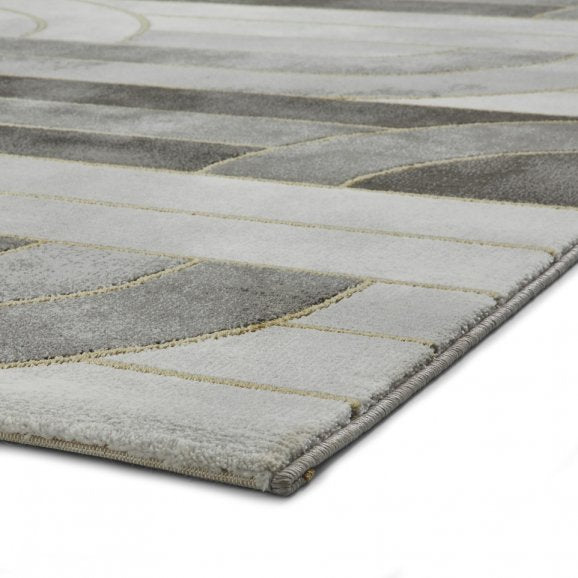 Craft 23430 Grey/Gold - Healy Furniture & Carpets