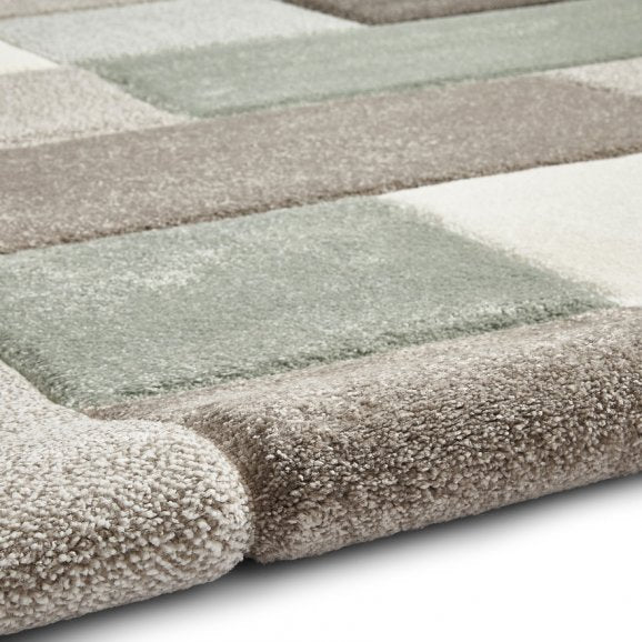 Brooklyn 646 Beige/Green - Healy Furniture & Carpets
