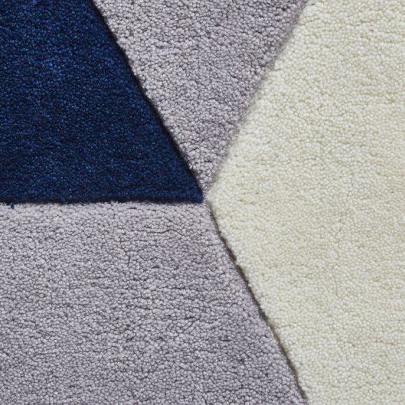 Hong Kong 3653 Grey/Navy - Healy Furniture & Carpets