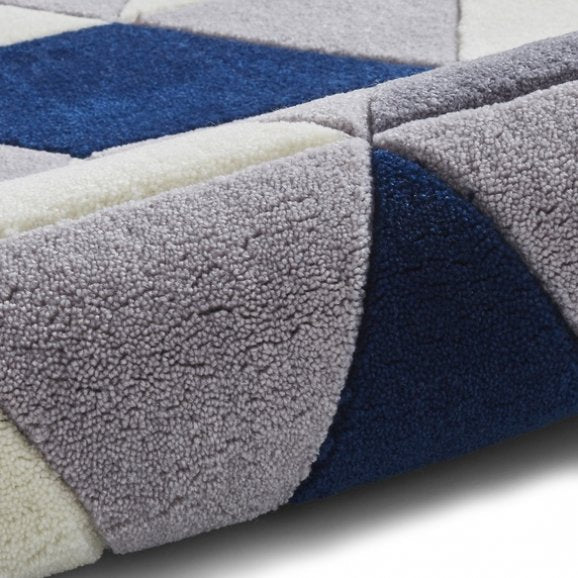 Hong Kong 3653 Grey/Navy - Healy Furniture & Carpets