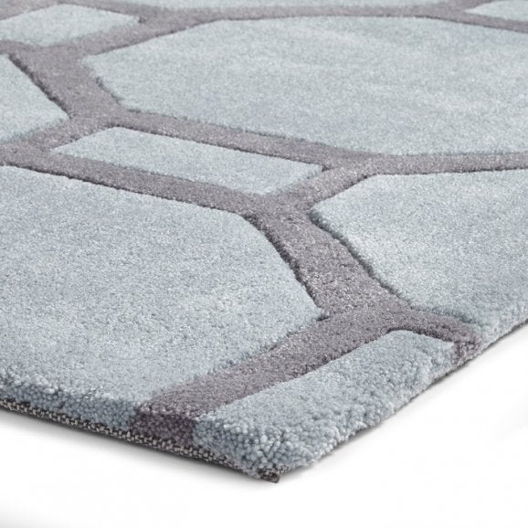 Hong Kong 4338 Blue/Grey - Healy Furniture & Carpets
