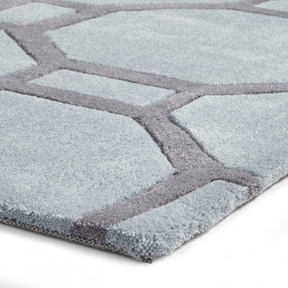 Hong Kong 4338 Blue/Grey - Healy Furniture & Carpets