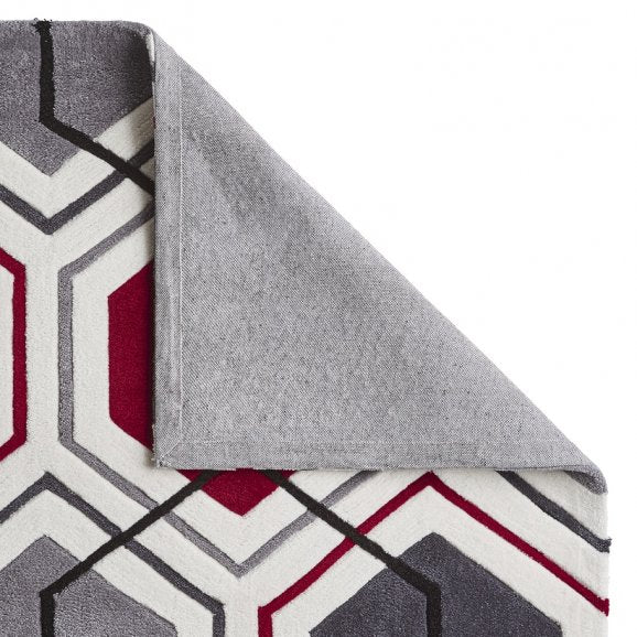 Hong Kong 7526 Cream/Red - Healy Furniture & Carpets