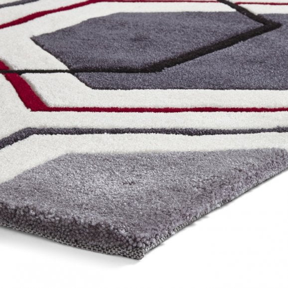 Hong Kong 7526 Cream/Red - Healy Furniture & Carpets