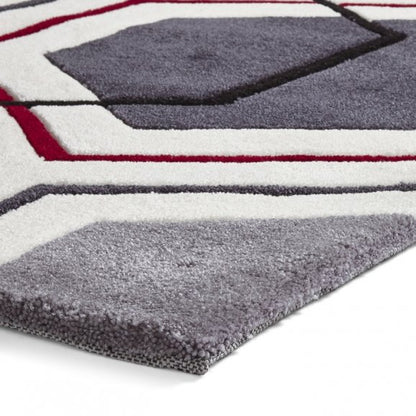 Hong Kong 7526 Cream/Red - Healy Furniture & Carpets
