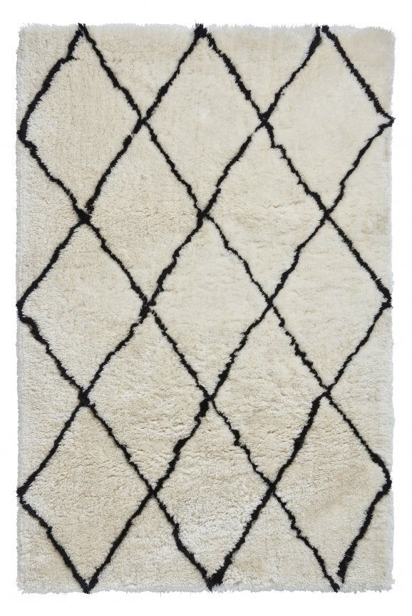 Morocco 2491 Ivory/Black - Healy Furniture & Carpets