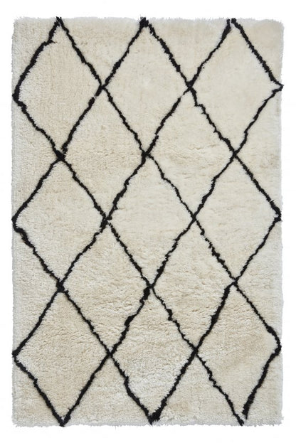 Morocco 2491 Ivory/Black - Healy Furniture & Carpets