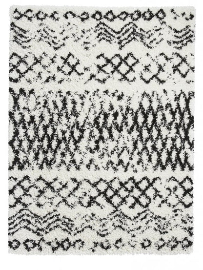 Scandi Berber G271 White/Black - Healy Furniture & Carpets