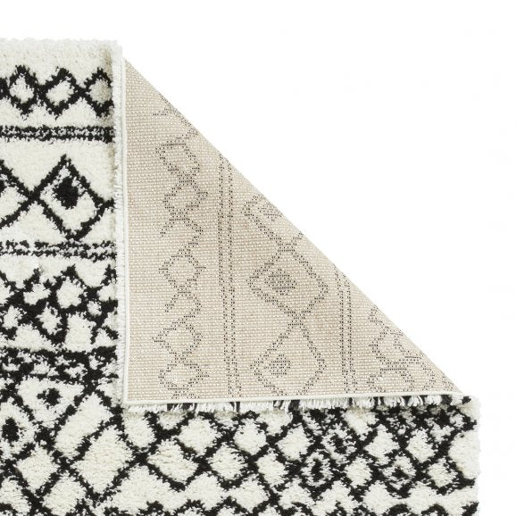 Scandi Berber G274 White/Black - Healy Furniture & Carpets
