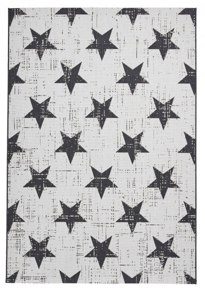 Santa Monica 48648 White/Black - Healy Furniture & Carpets