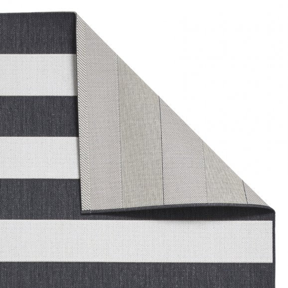 Santa Monica 48644 Black/White - Healy Furniture & Carpets