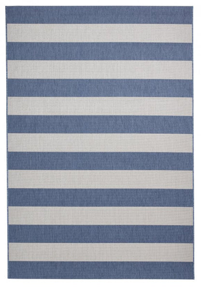 Santa Monica 48644 Blue/Light Beige - Healy Furniture & Carpets