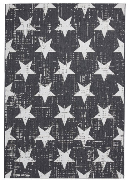 Santa Monica 48648 White/Black - Healy Furniture & Carpets