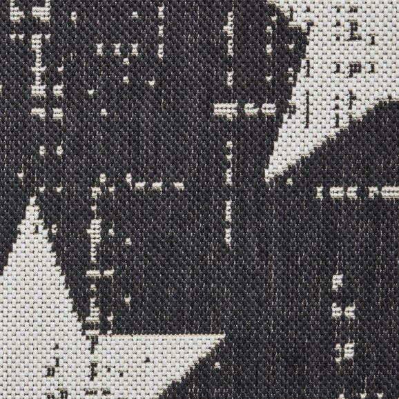 Santa Monica 48648 Black/White - Healy Furniture & Carpets