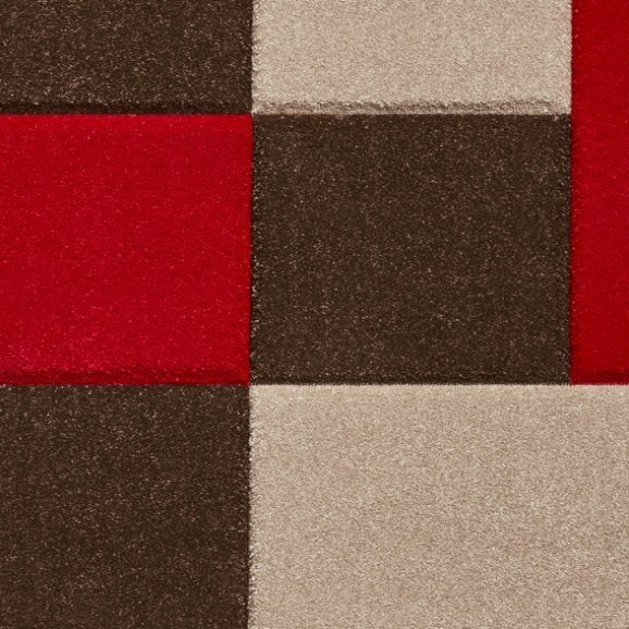 Brooklyn BRK04 Brown/Red - Healy Furniture & Carpets