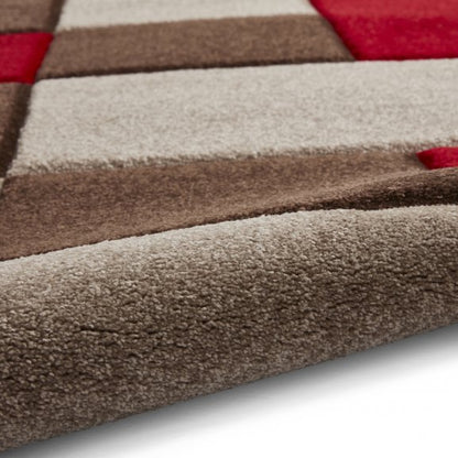Brooklyn BRK04 Brown/Red - Healy Furniture & Carpets