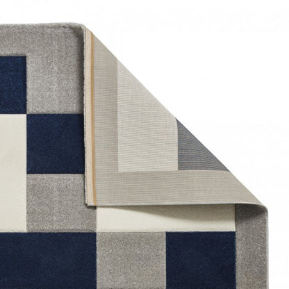 Brooklyn BRK04 Grey/Navy - Healy Furniture & Carpets