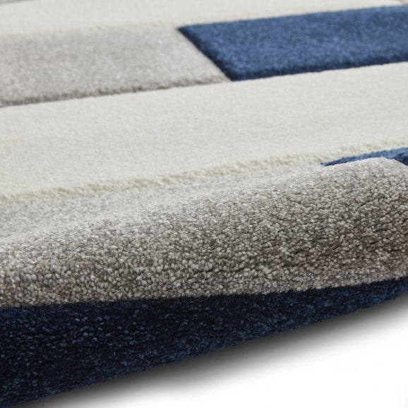 Brooklyn BRK04 Grey/Navy - Healy Furniture & Carpets