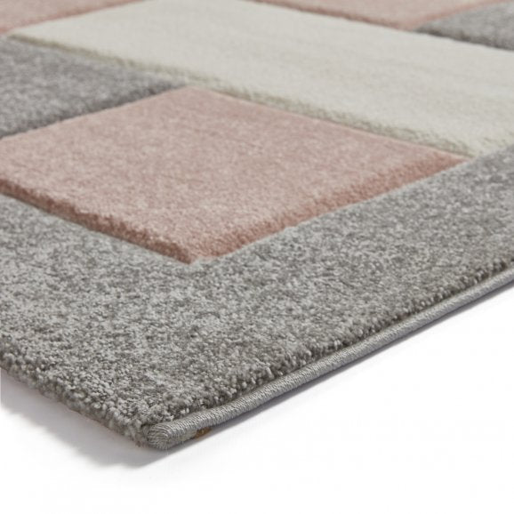 Brooklyn BRK04 Grey/Rose - Healy Furniture & Carpets