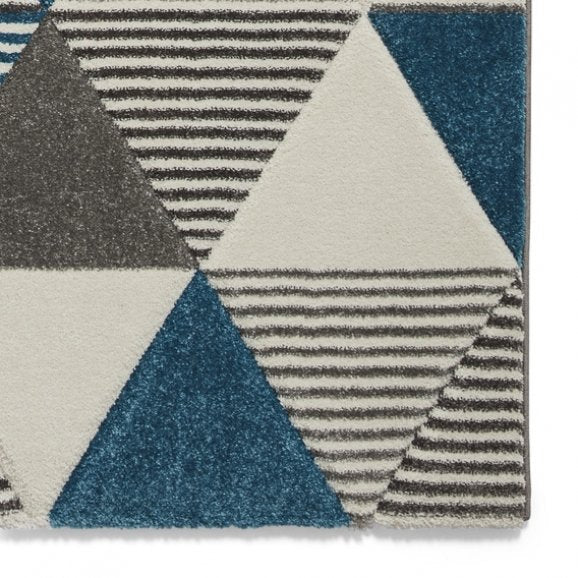 Brooklyn BRK15 Grey/Blue - Healy Furniture & Carpets