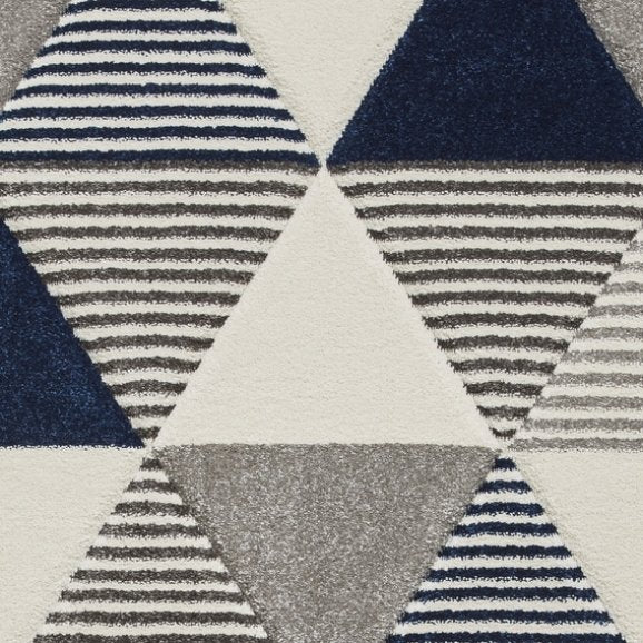 Brooklyn BRK15 Grey/Navy - Healy Furniture & Carpets