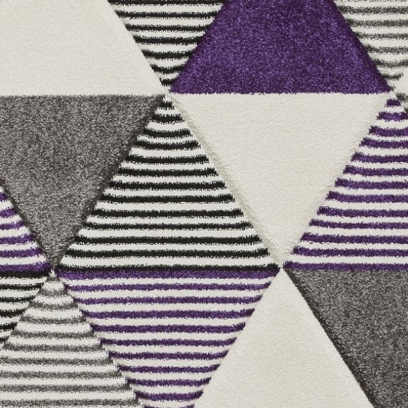Brooklyn BRK15 Grey/Purple - Healy Furniture & Carpets