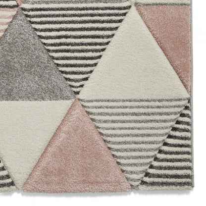 Brooklyn BRK15 Grey/Rose - Healy Furniture & Carpets