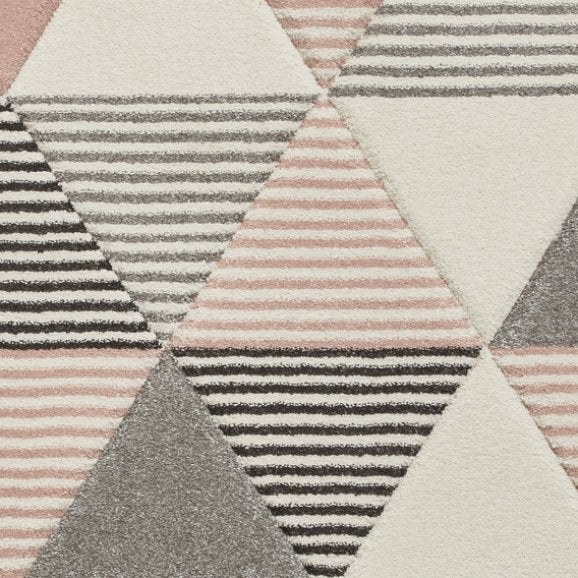 Brooklyn BRK15 Grey/Rose - Healy Furniture & Carpets