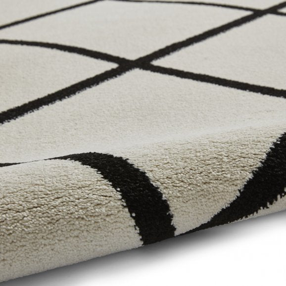 Brooklyn BRK35 Cream/Black - Healy Furniture & Carpets