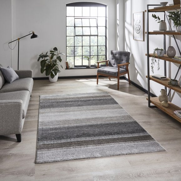 Milano 20687 Grey/Beige - Healy Furniture & Carpets