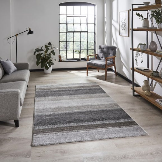 Milano 20687 Grey/Beige - Healy Furniture & Carpets