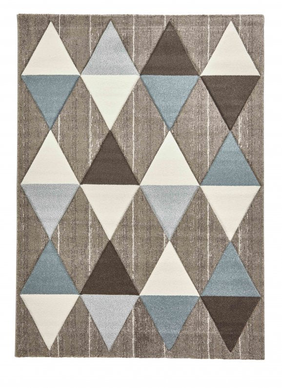 Brooklyn 21896 Beige/Blue - Healy Furniture & Carpets