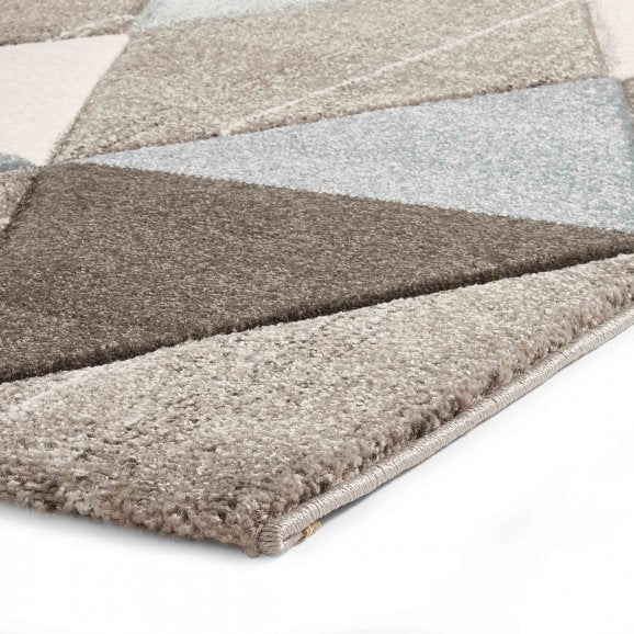 Brooklyn 21896 Beige/Blue - Healy Furniture & Carpets