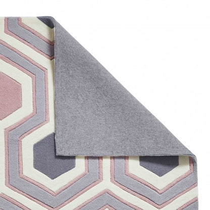 Hong Kong 3661 Grey/Rose - Healy Furniture & Carpets