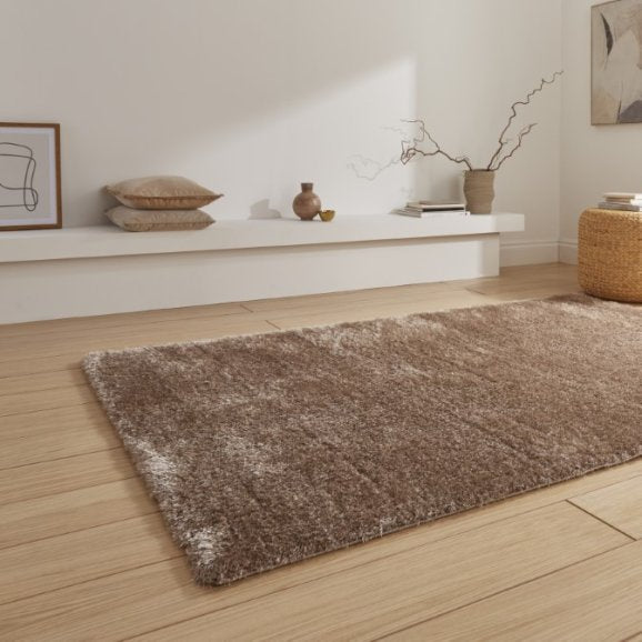 Lux Shaggy Walnut - Healy Furniture & Carpets