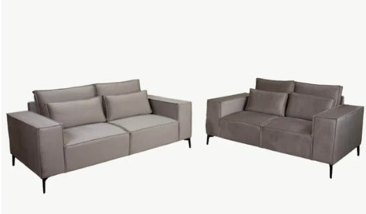 Paula 3 + 2 Group Mink Velvet