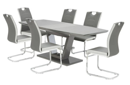 Venice Grey Extending Dining Set - Healy Furniture & Carpets