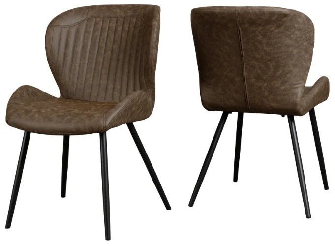 Quebec Oak Effect Wave Edge Dining Sets - Healy Furniture & Carpets