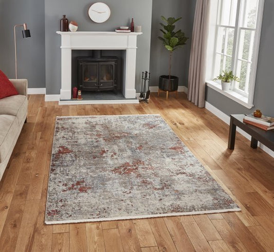 Athena 18597 Grey/Terra - Healy Furniture & Carpets