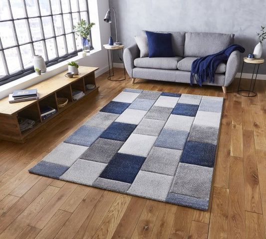Brooklyn 21830 Grey/Blue - Healy Furniture & Carpets